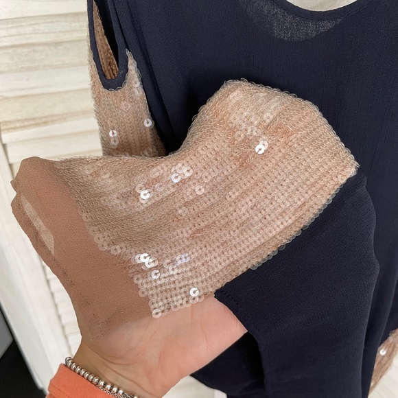 All Saints top with sequins - Picture 4 of 4